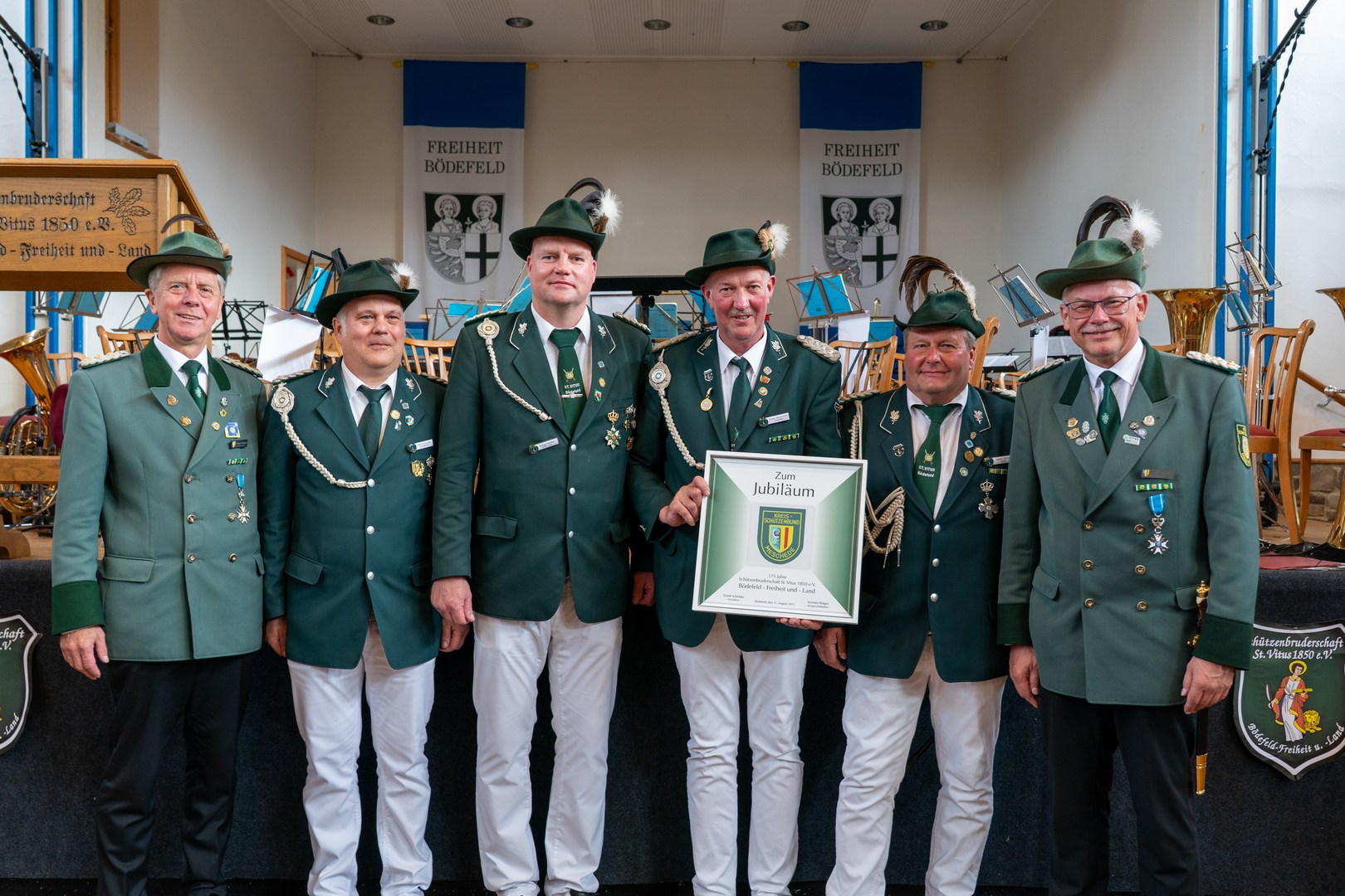 jubiläumsschützenfest 175 jahre st. vitus bödefeld, 30. 31.08.2025