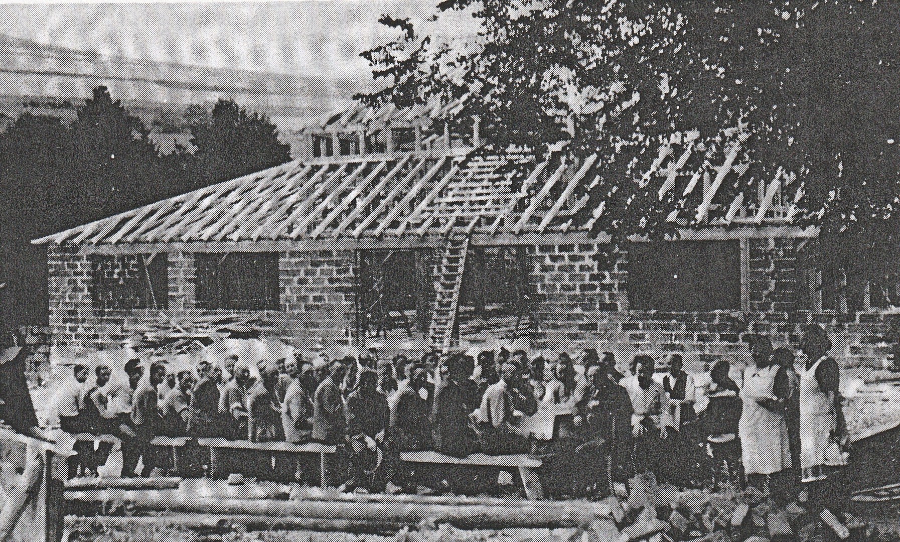 1949 richtfest schützenhalle cr